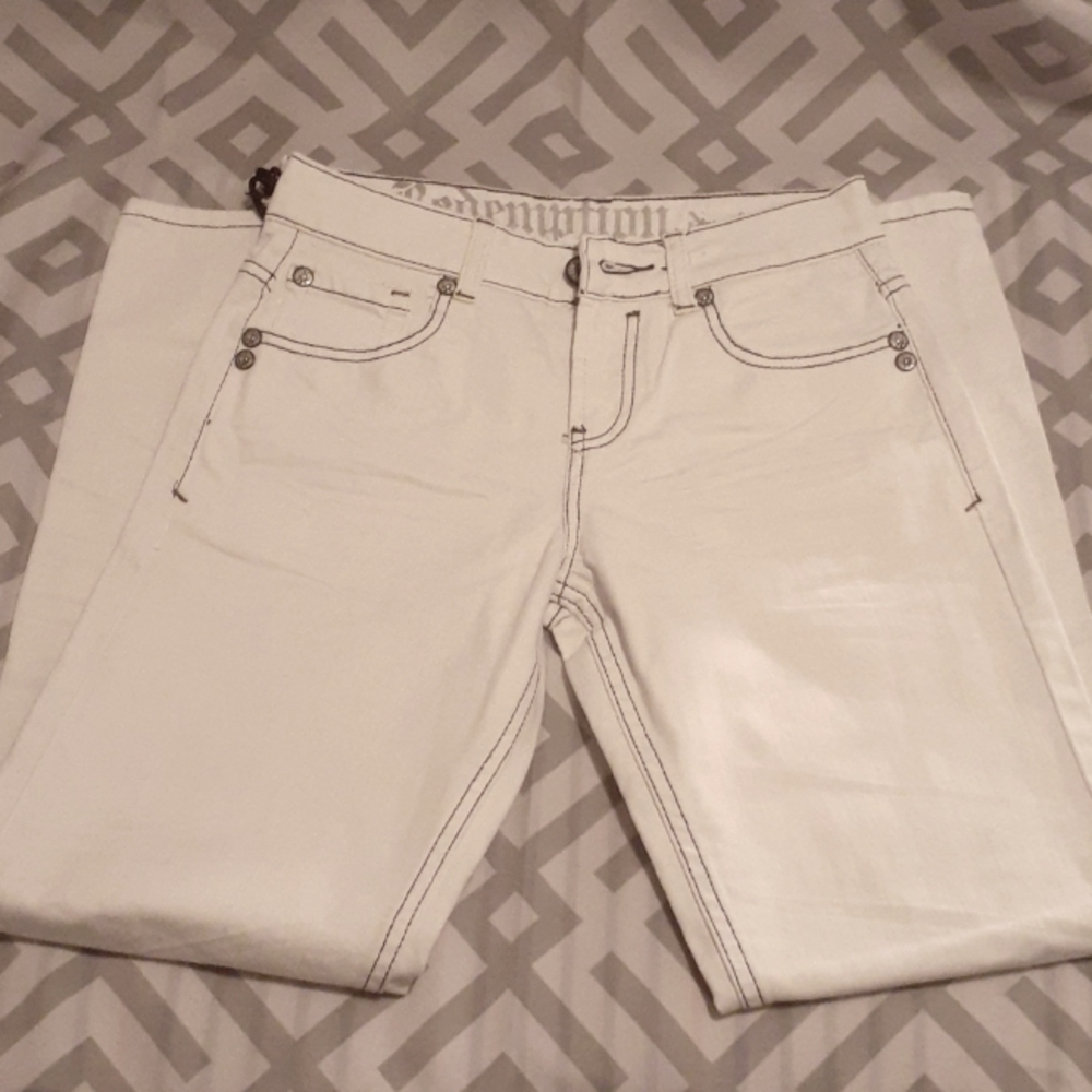 Boys Size 16 White Jeans - Picture 2 of 8